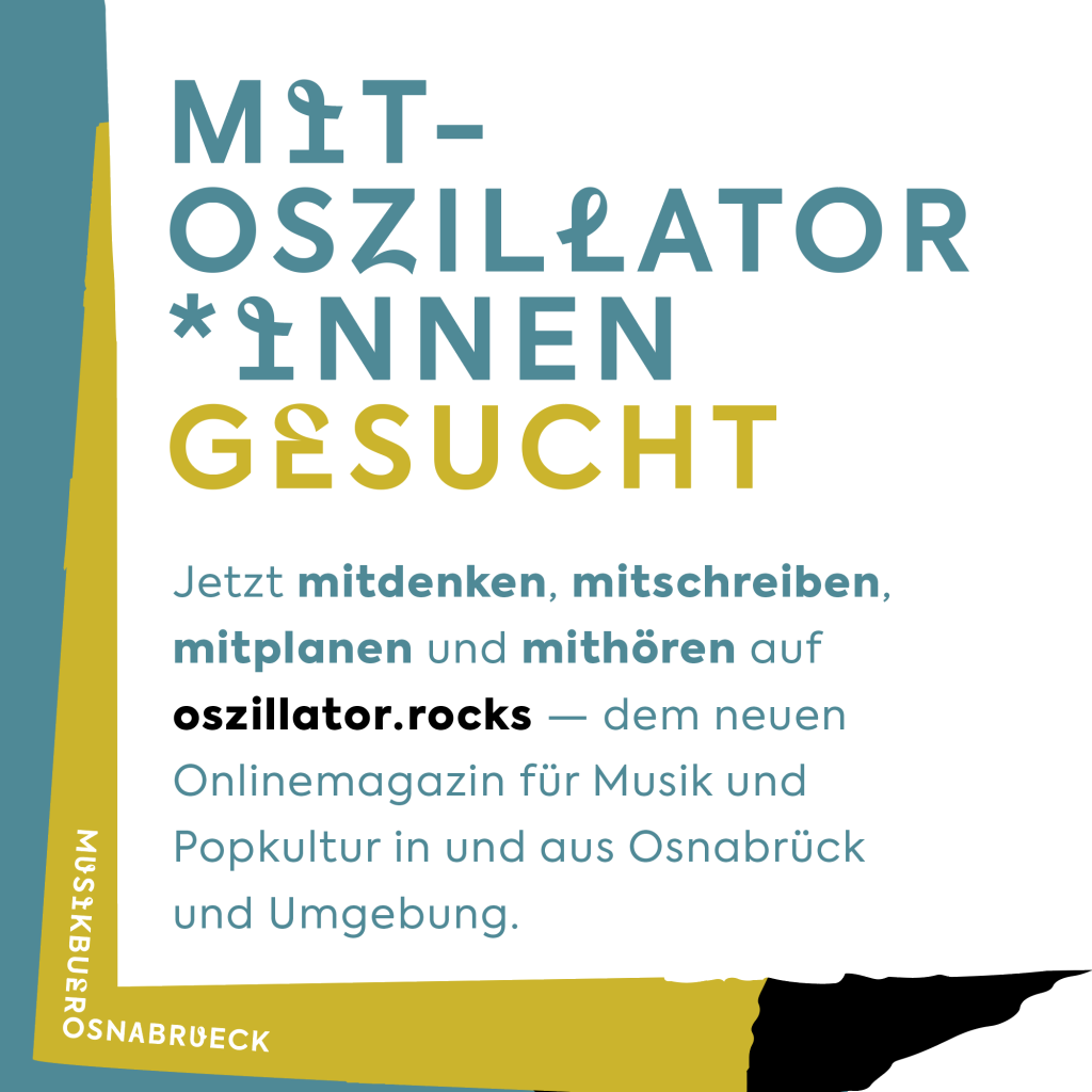 Oszillator | Mit-Oszillator:innen gesucht | Musikbüro Osnabrück e.V.